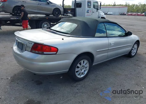 2006 Chrysler Sebring Gtc z USA, uszkodzony, nr VIN 1C3EL75R76N285339